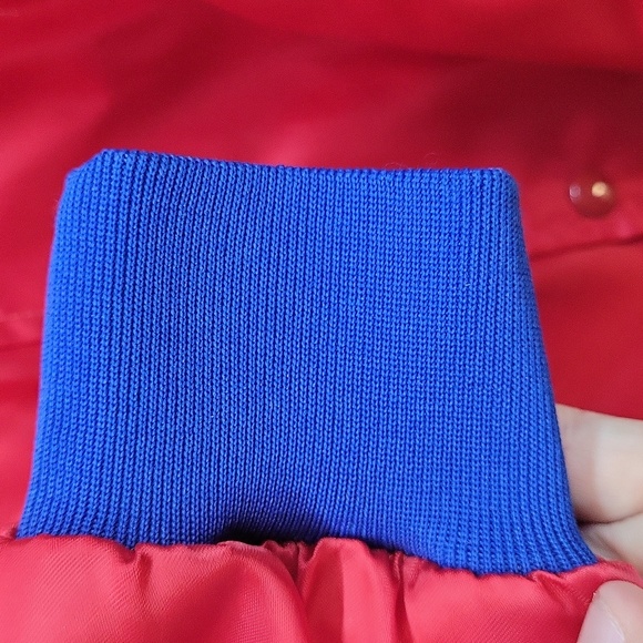 Vintage Budweiser World Famous Clydesdale Red Satin Snap Jacket - Picture 3 of 12